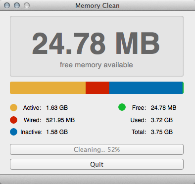 Memory Clean confuses me. I should RTM.