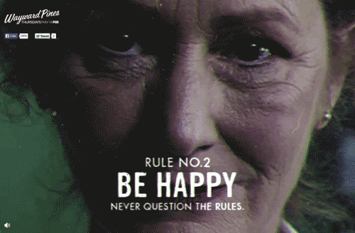 "Wayward Pines: Rule 2" animated GIF by @aforgrave