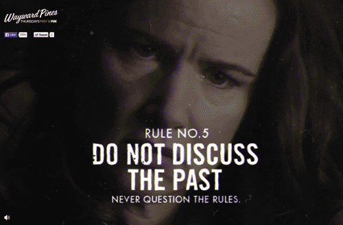 "Wayward Pines: Rule 5" animated GIF by @aforgrave
