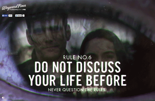 "Wayward Pines: Rule 6" animated GIF by @aforgrave