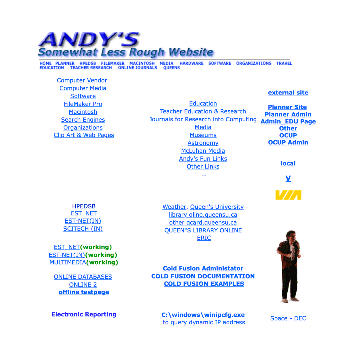 Andy'sSomewhatLessRoughWebsite