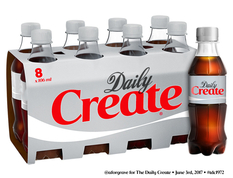 The Daily Create, 8 pack, image by @aforgrave for #tdc1972